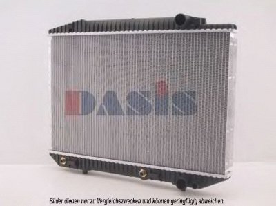 AKS DASIS 120380n -  Радиатор, охлаждение двигателя